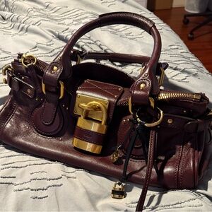 Rare Chloe Paddington Grenat & NYC Exclusive Charm